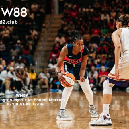 SOI KÈO BÓNG RỔ WNBA WASHINGTON MYSTICS VS PHOENIX MERCURY (07:00 NGÀY 17/6)