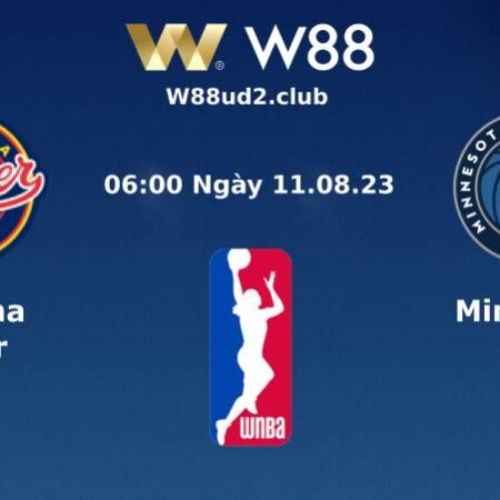 SOI KÈO BÓNG RỔ WNBA INDIANA FEVER VS MINNESOTA LYNX (06H00 NGÀY 11/8)