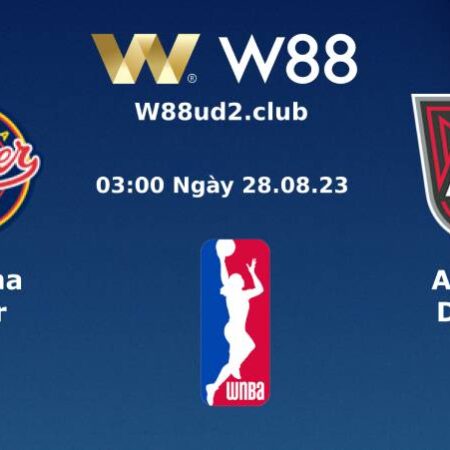 SOI KÈO BÓNG RỔ WNBA INDIANA FEVER VS ATLANTA DREAM (03H00 NGÀY 28/08)