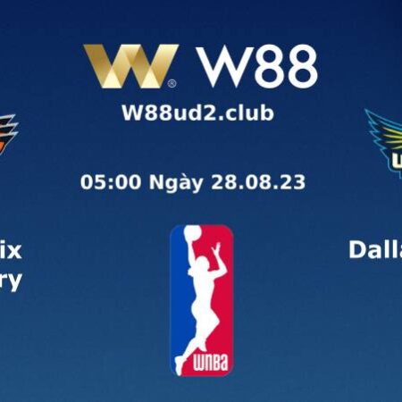 SOI KÈO BÓNG RỔ WNBA PHOENIX MERCURY VS DALLAS WINGS (05H00 NGÀY 28/8)