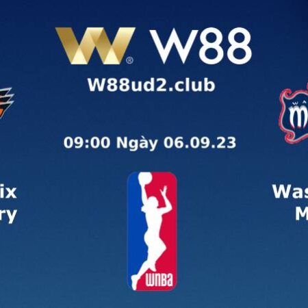 SOI KÈO BÓNG RỔ PHOENIX MERCURY VS WASHINGTON MYSTICS (09H00 NGÀY 6/9)