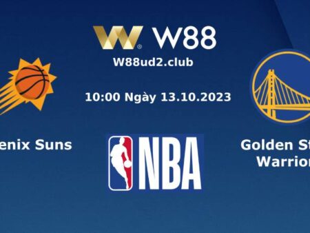 SOI KÈO BÓNG RỔ NBA PHOENIX SUNS VS GOLDEN STATE WARRIORS (10H00 NGÀY 13/12)