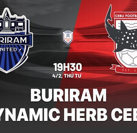 Soi kèo Buriram United vs DH Cebu, 19h30 ngày 4/2