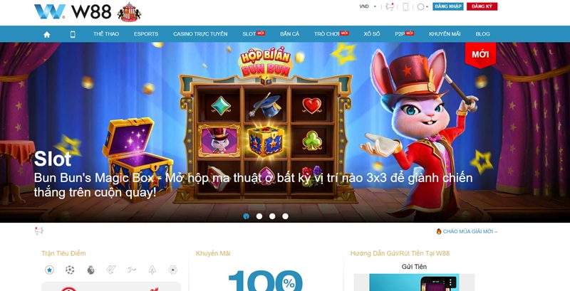 kho game hấp dẫn tại W88ud2