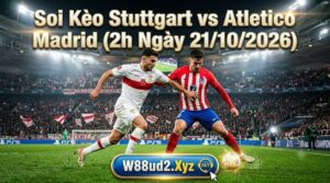 Soi kèo Stuttgart vs Atletico Madrid lúc 2h ngày 21/10 chính xác tại W88ud2