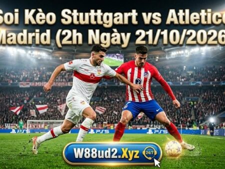Soi Kèo Stuttgart vs Atletico Madrid (2h Ngày 21/10/2026)